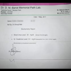 Patient Report 1