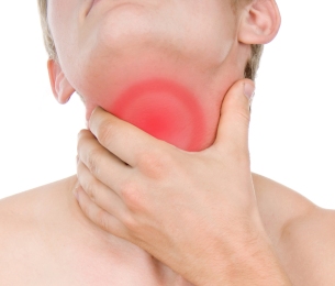 Throat pain diagram