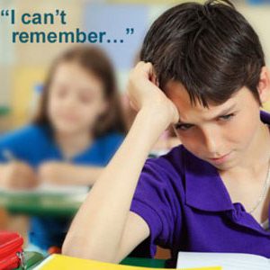 Student stressed and unable to remember